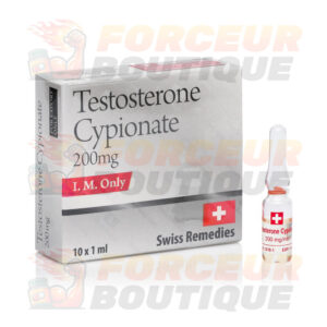 Testostérone Cypionate Swiss Remedies (200 mg/ml - 1 ampoule)