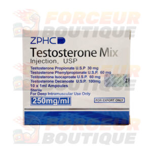 Mélange Testostérone ZPHC (250 mg/ml - 1 ampoule)