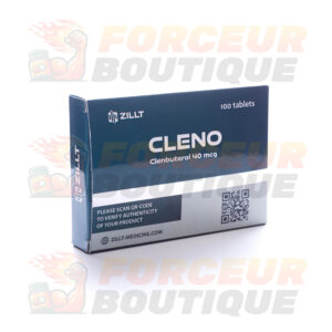 Clenbutérol Zillt Medicine Cleno (40 mcg - 100 comprimés)