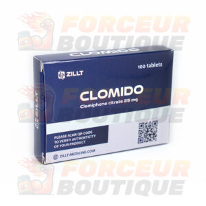 Citrate de clomiphène Zillt Medicine Clomido (25 mg - 25 comprimés)