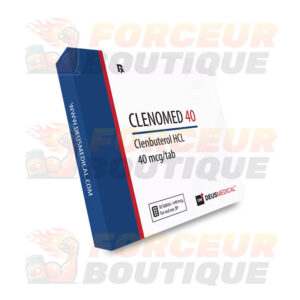 Clenbutérol Deus Clenomed (40 mcg - 50 comprimés)