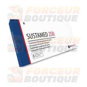 Mélange Testostérone Deus Sustamed (250 mg/ml - 10 ampoules)