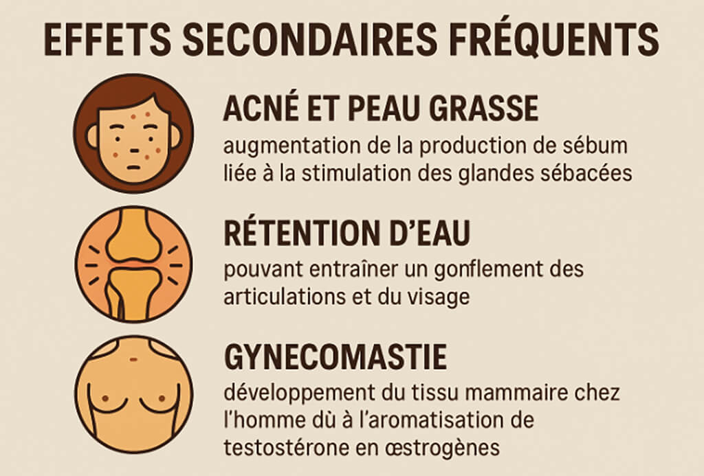 Effets secondaires frequents