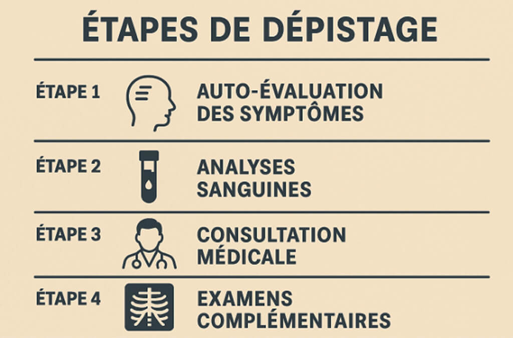 Etapes de depistage